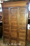 ARMOIRE BUREAU CHENE FAUX TIROIRS.JPG